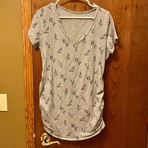 Motherhood Maternity Short-Sleeve Shirt Size Large